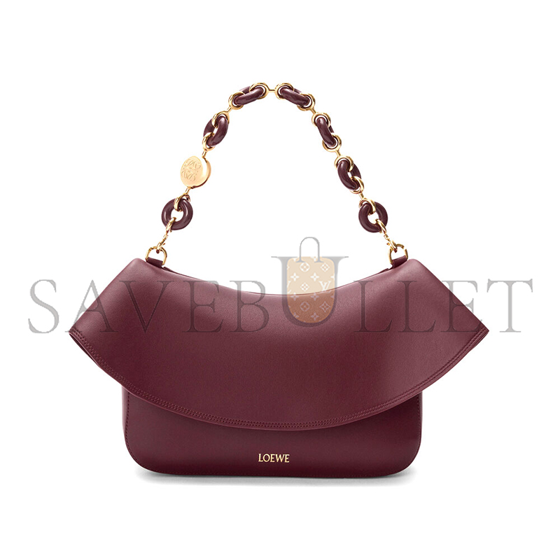 LOEWE MEDIUM OLA BAG IN SMOOTH CALFSKIN AP22P22X07 (26*18*13cm)